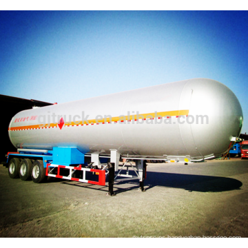 52cbm 3 ejes lpg tanker remolque tanque de combustible líquido semi remolque tanque de aceite semi remolque